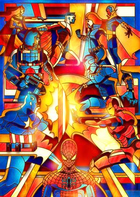 Marvel Stained Glass-preview-3