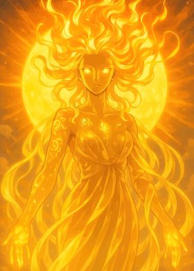 Art Nouveau Zephyr Goddess-preview-1