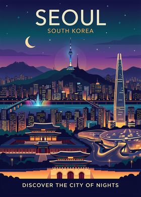 Travel Poster Night City-preview-1