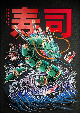 Sushi Dragon Attack!