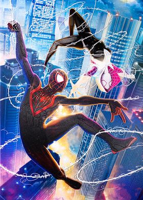 Miles Morales & Gwen