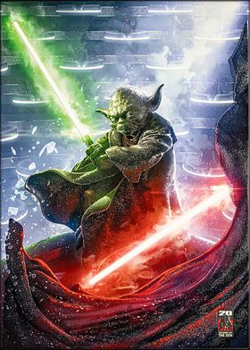 Yoda vs Darth Sidious
