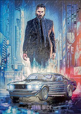 John Wick’s Mustang