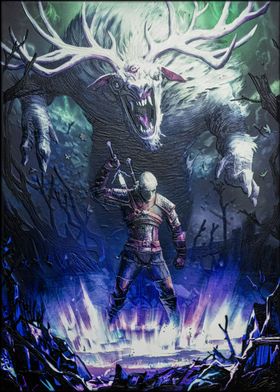 Geralt vs. Fiend