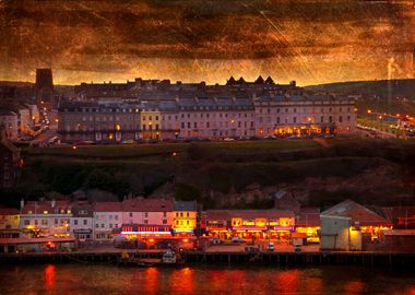 Whitby at night