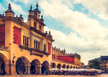 Cracow - Main Square Old T