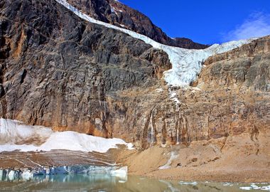 Angel Glacier, Jasper National Park.