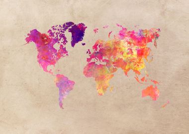 world map