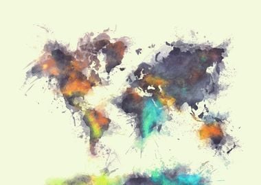 world map