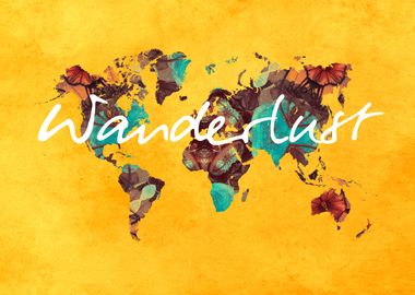 World map Wanderlust