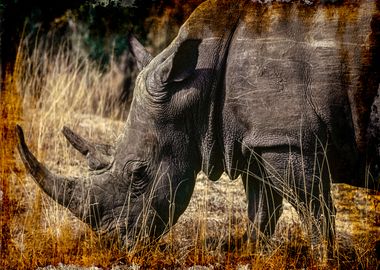 Rhinoceros in Krüger Park