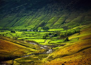 Aerial Landscape View