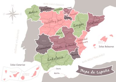 Spain Map