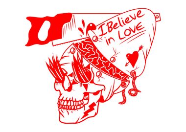 I believe in love funny alien 