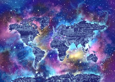 world map galaxy 5