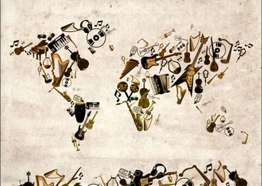 world map music 4