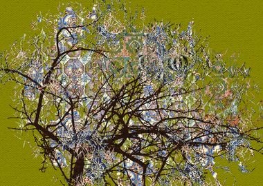 Spring Tree Abstract