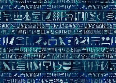 Egyptian hieroglyphs