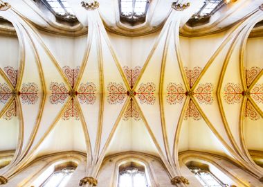 Wells cathedral ceiling