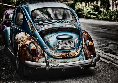 Radlook rusty Beetle VW