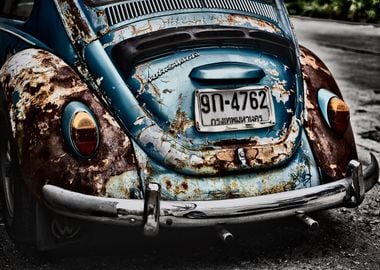 Radlook rusty Beetle VW