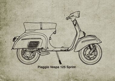 Piaggio Vespa 125 Sprint