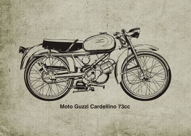 Moto Guzzi Cardellino 73cc