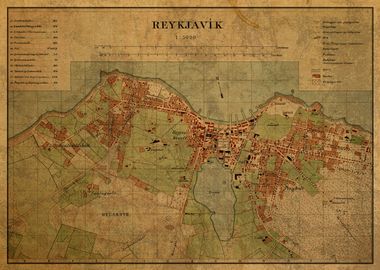 Reykjavik Iceland Map