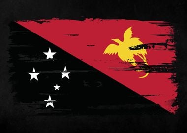 Papua New Guinea Flag