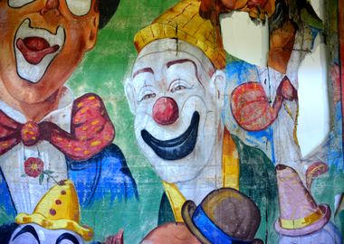 Clowns of the circus A