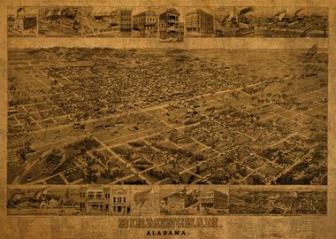 Birmingham Alabama 1885