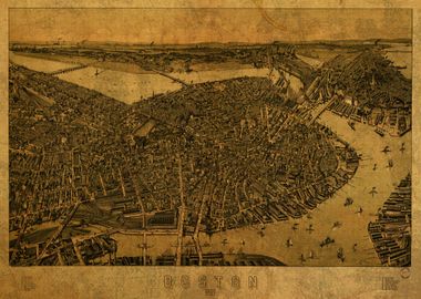 Boston Map 1899