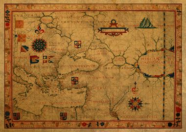 Map of Armenia 1570