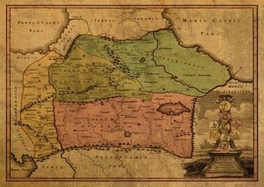 Map of Armenia 1720