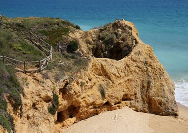 Typical Algarve Beach