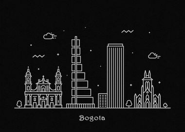 Bogota Skyline