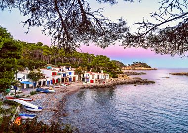 Typical Costa Brava bay