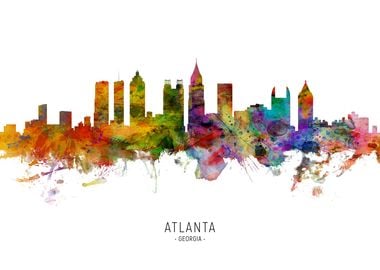 Atlanta Georgia Skyline