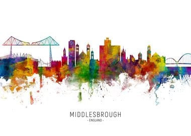 Middlesbrough Skyline