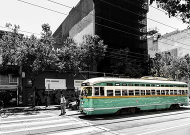 Green Tram San Francisco