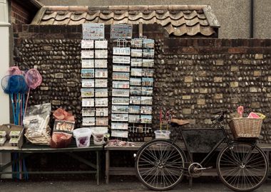 Outside shop