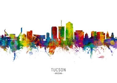 Tucson Arizona Skyline