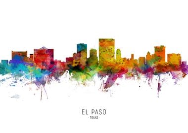 El Paso Texas Skyline