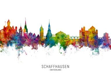 Schaffhausen Skyline