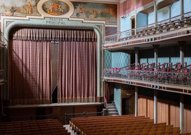 Old abandoned theater