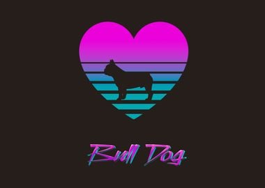 Bull Dog Vaporwave