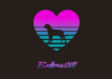 Bullmastiff Vaporwave