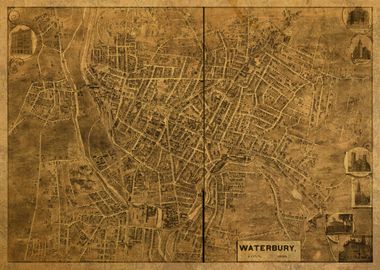 Waterbury Connecticut Map