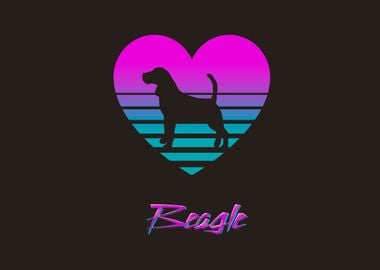 Beagle Vaporwave