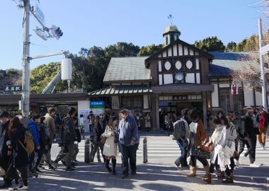 Harajuku Station crossing